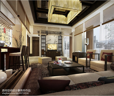 中式會所設計 傳統與現代的完美融合